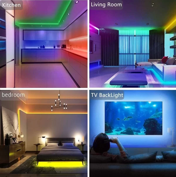 TIRAS LED RGB 5M - Imagen 2