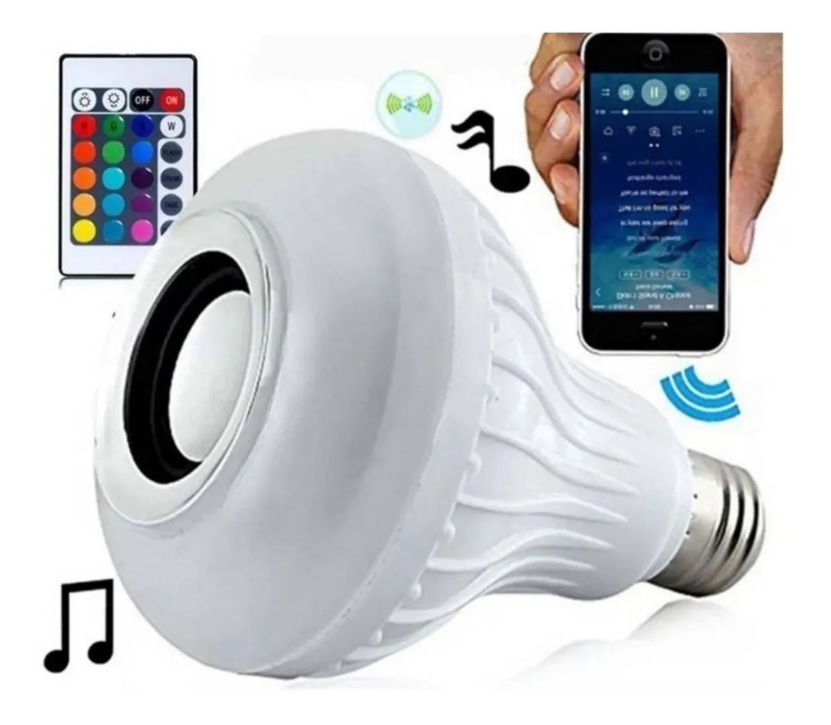 AMPOLLETA PARLANTE BLUETOOTH